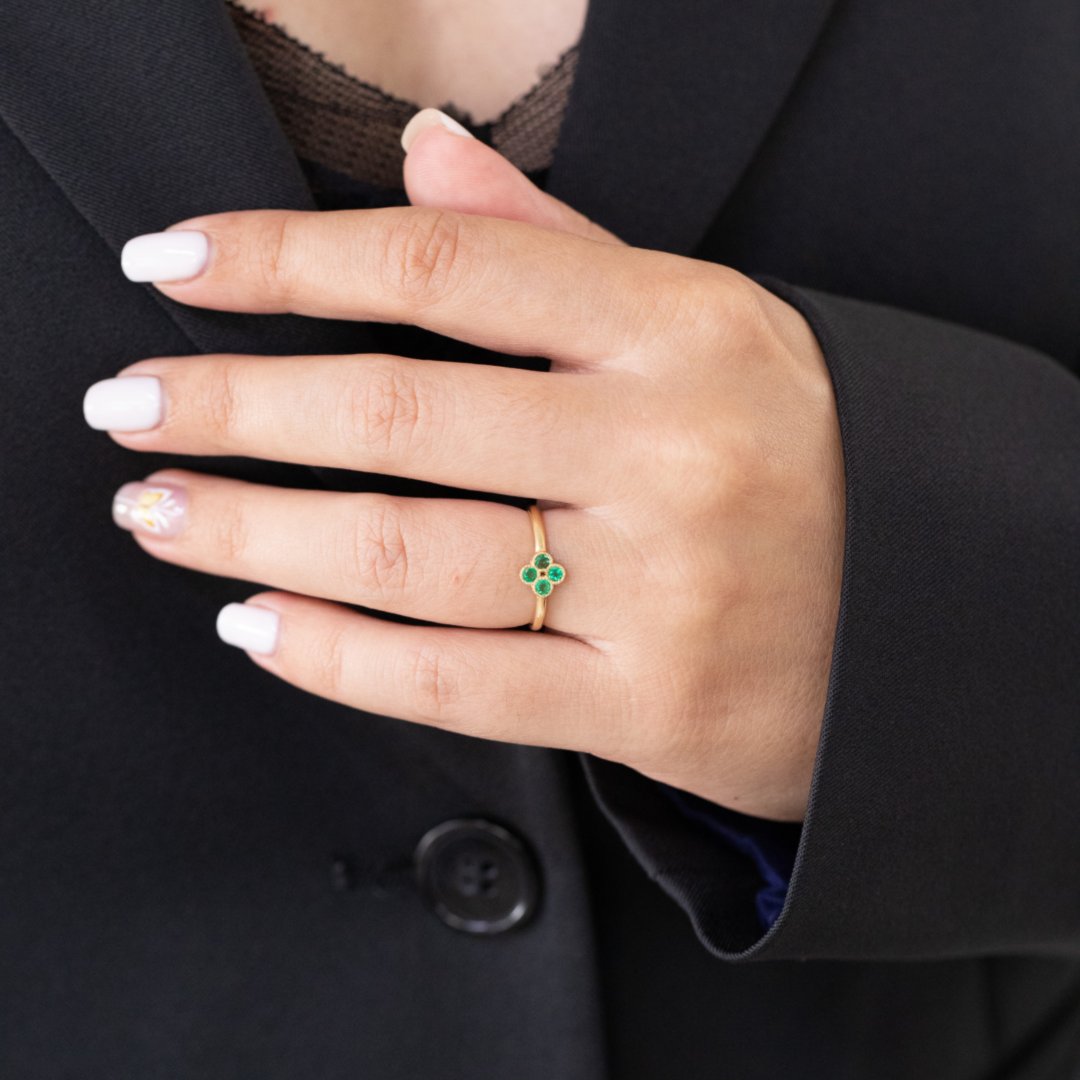 Anillo trebol