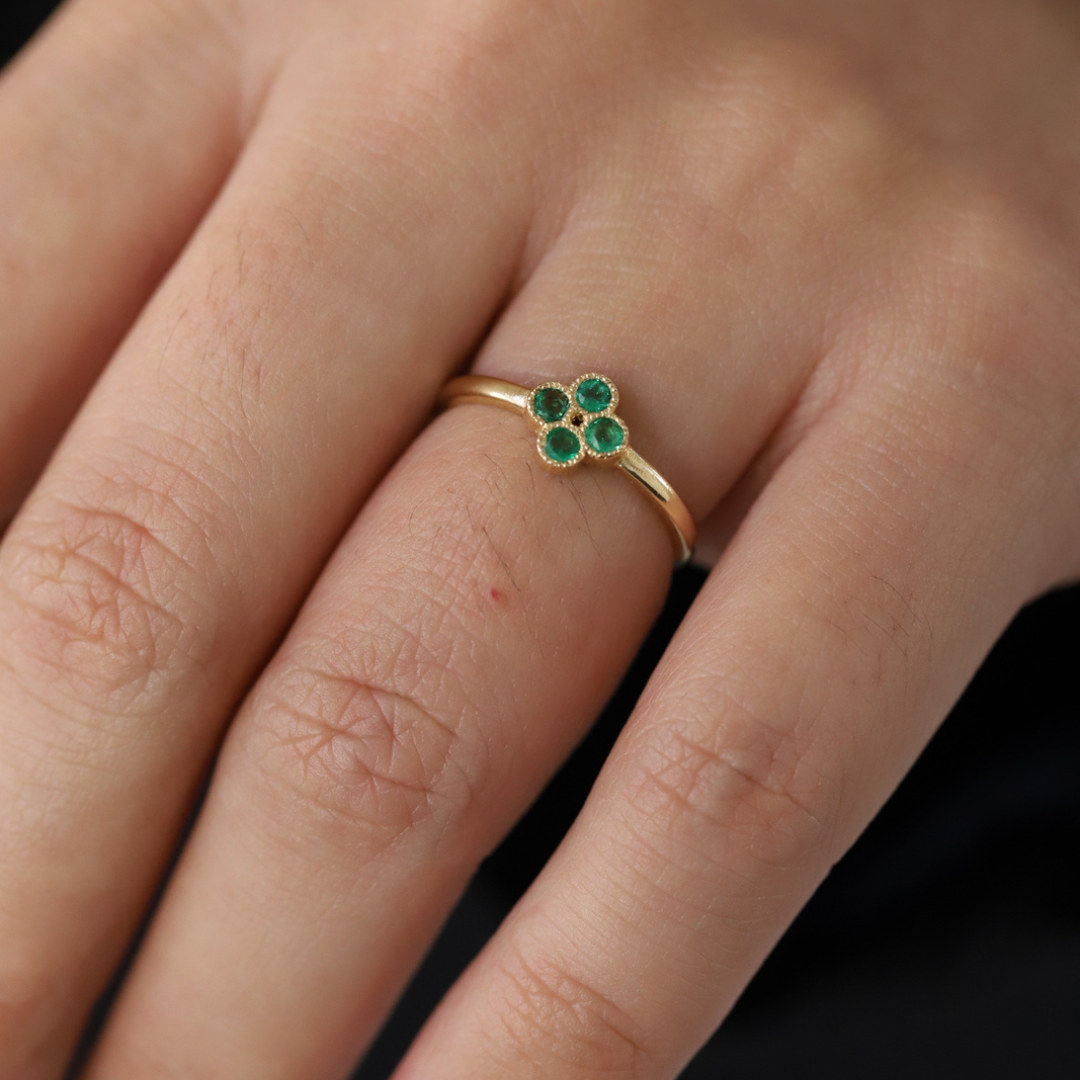 Anillo trebol